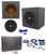 KICKER 44CWCS104 CompC 10" 500w Car Subwoofer+Sealed Sub Box+Amplifier+Amp Kit