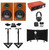 Focusrite Package w/Interface+Studio Monitors+Condenser Mic+Headphones+Stands