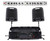  Peavey ESCORT 3000 300w Portable PA Speaker System w/Mixer + DBX Crossover 