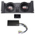 MTX 2) 10" MTX Subwoofers+Box+Alpine Amp For 4) Speakers For 97-06 Jeep Wrangler TJ 