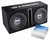  MTX Magnum MB210SP 800w Dual 10” Subwoofers+Vented Sub Box Enclosure+Amplifier 