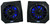 MEMPHIS AUDIO Pair Memphis Audio RNGR65FE 75w Speaker Pods For 2013-17 Polaris Ranger XP900 