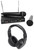  SAMSON Stage 200 Dual VHF Handheld Wireless Microphones+Headphones - D Band 