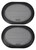 HIFONICS Hifonics 6x9" Rear Factory Speaker Replacement Kit For 2001-2006 Dodge Stratus 