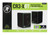 MACKIE Pair Mackie CR3-XBT 3" 50 Watt Bluetooth Studio Monitors Speakers+Home Speaker 