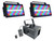 AMERICAN DJ (2) American DJ ADJ Jolt Panel FX2 RGBW SMD LED DMX Strobe/Wash Lights+Hazer 