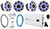 Kicker (4) KICKER 51MSC65 MSC65 6.5" 200 Watt Premium Marine Speakers+Amplifier+Amp Kit 