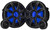 Kicker Pair KICKER 51MSC8 MSC84 8" Premium Marine Speakers+Component Speakers+Amplifier 