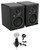 MACKIE Pair Mackie CR4.5BT 4.5" Powered Studio Monitors w/ Tone Control+Microphone 