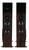  Rockville TM80D Dark Wood Powered Home Theater Tower Speakers 8" Sub/Bluetooth 