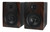 Rockville (2) Rockville APM5D 5.25" 250W Dark Wood Powered Studio Monitors+28" Stands+Pads 