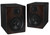 Rockville (2) Rockville APM5D 5.25" 250W Dark Wood Powered Studio Monitors+36" Stands+Pads 