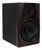 Pair Rockville APM8D 8" 500W Dark Wood Powered Studio Monitors+Isolation Pads