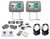 Rockville RTSVD78-GRAY 7” Touchscreen DVD Headrest Monitors +2 Wireless Headsets