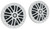  Power Acoustik MMR-4B Marine Receiver Bluetooth/USB/EQ+(2) 6.5" White Speakers 