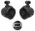  Power Acoustik MMR-4B Marine Bluetooth Receiver+(2) 6.5" Black Tower Speakers 