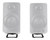 Pair Rockville SR3 Low Profile Speaker Riser Stands For 4" Desktop Speakers