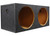 (2) Kicker 52CVR154 CVR15 COMPVR 15" Subwoofers+Sealed Sub Box Enclosure CVR154