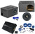 Rockville W10K9D2 10" 3200w Car Subwoofer+Vented Sub Box+Mono Amplifier+Amp Kit