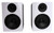 (2) Rockville APM6W 6.5" Powered USB Studio Monitors+Stands+Pads+Mic+Headphones