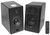 Pair Rockville HD5 5" Bluetooth Bookshelf Home Theater Speakers+Stands - Black