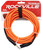Rockville RCXMB30O 30' Male REAN XLR to 1/4'' TRS Cable Orange 100% Copper