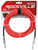 Rockville RCGT20R 20' 1/4'' TS to 1/4'' TS Instrument Cable-Red 100% Copper