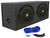 2 Kicker Comp 10" 10C104 600 Watt Car Subwoofers + Sealed Sub Box Enclosure
