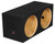 Rockville RDE10 Dual 10” .88 cu.ft. 5/8” MDF Sealed Car Sub Enclosure Box