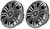 (2) Pairs Kicker 6.5" 780W 2-Ohm Wakeboard Speakers+6 Channel Amplifier+Amp Kit