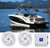 Pair Rockville RSM65W 6.5" Waterproof Shallow Marine Boat Speakers+JBL Amplifier