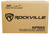 (2) Rockville KPS65 Karaoke Speakers+Bluetooth Amp+Wall Brackets+Wireless Mics + Rockville R14GSBR100 Red/Blk 14 Gauge 100' Ft. Mini Spool Car Audio Speaker Wire