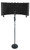 Rockville Recording Package w/Round-Base Microphone Stand+Foam Isolation Shield