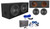 2) Rockford Fosgate P2D4-10 10" Subs+Sealed Enclosure+500W RMS Amplifier+Amp Kit