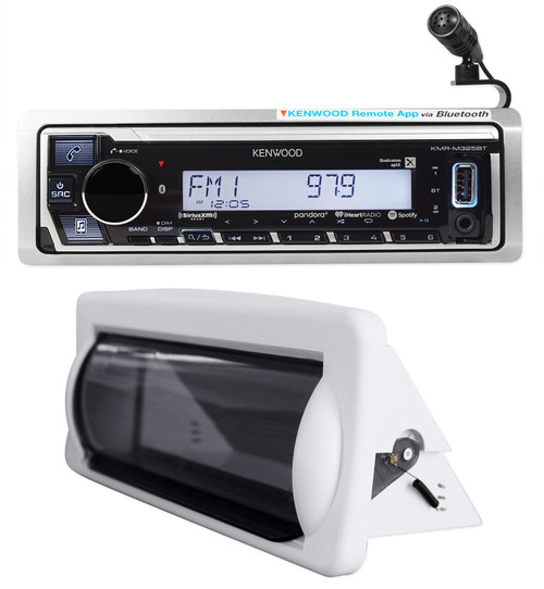 Kenwood KMRM325BT Marine Bluetooth Digital Media Receiver Android