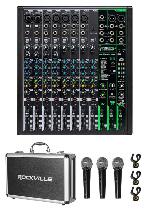 Mackie PROFX12 v3 Compact Mixer with effects – Carlton Music Center