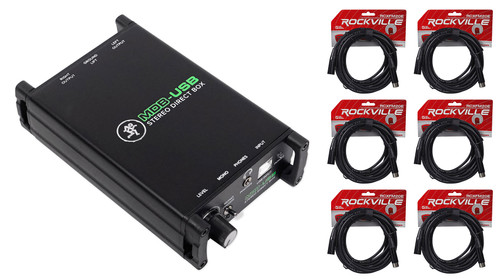 MACKIE/MDB-2P パッシブDI Buy Mackie MDB-2P M-Series Passive Stereo Direct Box | Sam