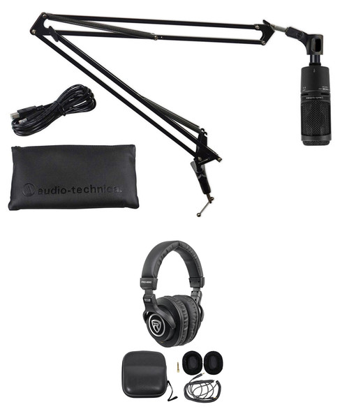 audio-technica AT2020＋CANAREケーブル２本 audio technica ( オーディオテクニカ ) AT2020 ケーブルセット