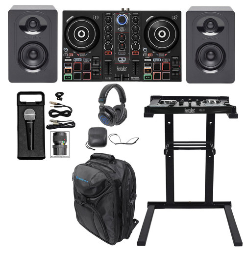 Dj Mixer Board Hercules DJ Learning Kit Mk2 W/ Inpulse 200mk2 & Serato DJ Lite U2013 JK Pro Audio Pioneer Dj Ddj-flx4
