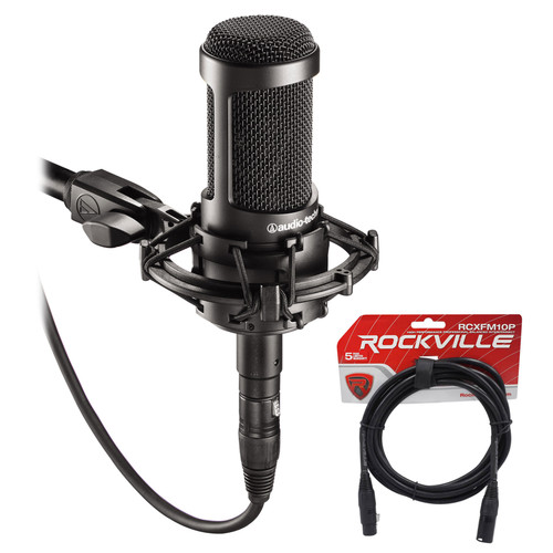 Audio Technica AT2035 Cardioid Condenser Studio Microphone
