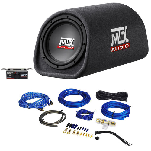 MTX Road Thunder RT8PT 8” 240 Watt Powered Vented/Ported Bass Tube