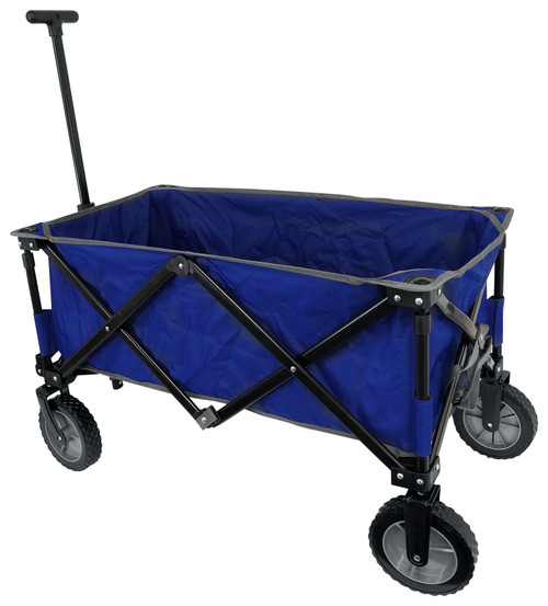 ULINE Foldable Utility Wagon Collapsible Equipment Cart 4 Beach/Camping
