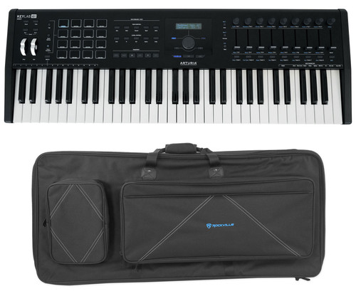 【わっしゃん】Arturia KeyLab MkⅡ 61 Black Arturia KeyLab 61 MkII 61-key Keyboard Controller - Black Reviews