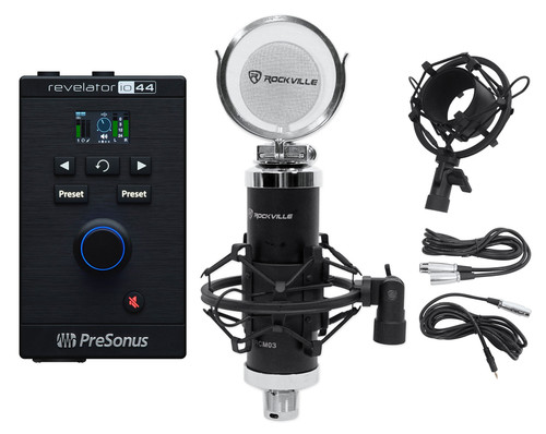 Presonus Revelator io44 USB Audio Recording Interface Mixer