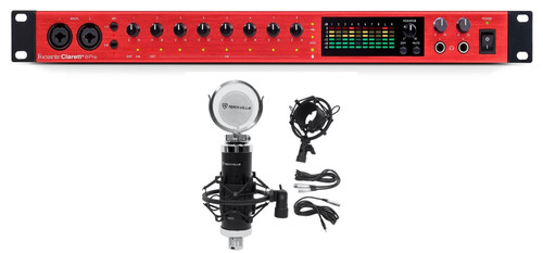 Focusrite Clarett+ 8Pre USB-C JFET/ADAT Audio Recording