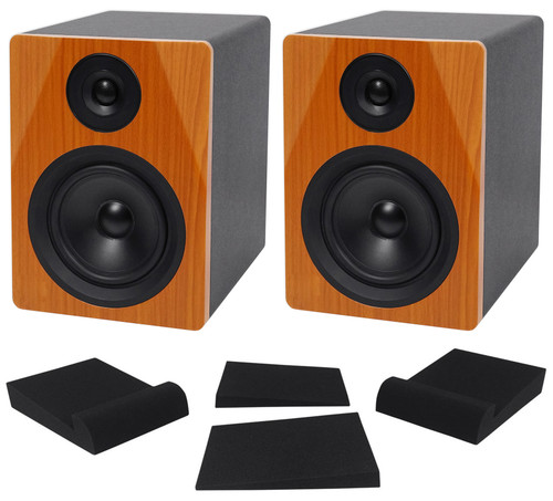Small Studio Monitors 2) Rockville DPM5B 300w Dual Active