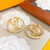 LV007 Hoop Earrings