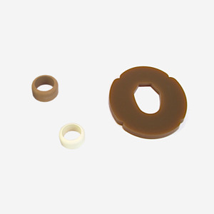 Tsuba + Tsubadome for Bokken (Pack of 5) Tsuba + Tsubadome for Bokken (Pack of 5)
