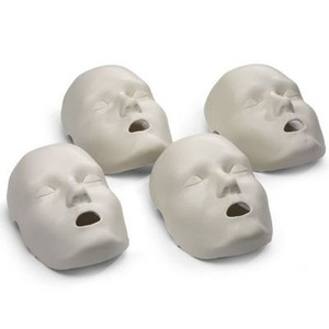 Face Skin Replacements for Prestan Child Manikin (4-Pack)