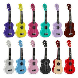 21 Inch Acoustic Soprano 4 String Mini Basswood Ukulele Musical Instrument Toy C122-1116173